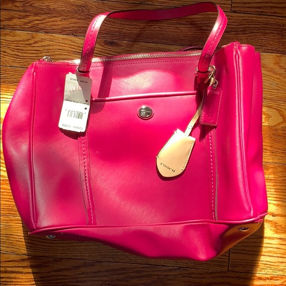 pink coach purse outlet